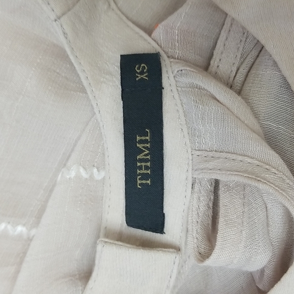 THML Anthropologie Embroidered Open Back Halter Dress XS - Picture 3 of 6